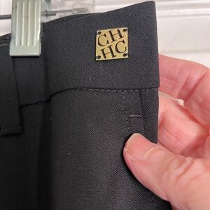 Carolina Herrera Black Trousers